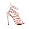 34-43 Large size Ankle Strap Peep Toe Gold High-heeled Women Shoes Sexy Lady