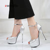 2019 Platform High 14 cm Heeled Women Shoes