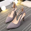 Suede Office Shoes Woman High Heels 2019 Women Shoes