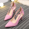 Suede Office Shoes Woman High Heels 2019 Women Shoes