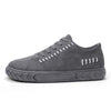 Men's Sports Shoes Lace-Up Anti Odor Round Toe Shoes