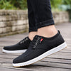 Black Men's Shoes Trend Canvas Shoes Mens Casual Shoes