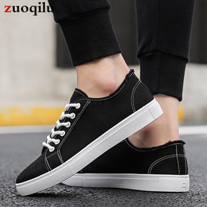 2019 fashion canvas men shoes spring and autumn new men's casual shoes