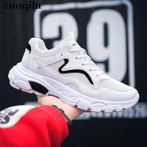 2019 Spring Autumn Knit Mens Casual Shoes Sneakers