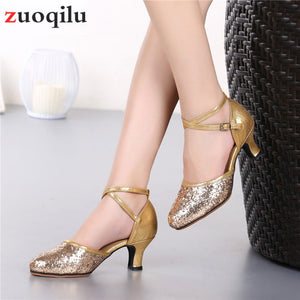 2019 Gold Silver color High Heels Women's Shoes