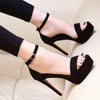 2019 Summer Sandals High Heels Sandals Sexy Ankle Strap