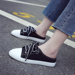 Autumn Sneakers Lace Up Platform Vulcanized Shoes For Women